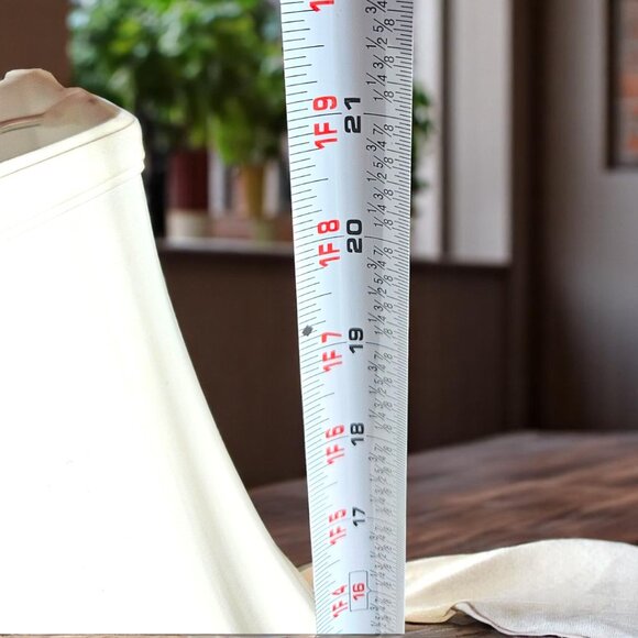 MId-Century Solid Crystal 21" Table Lamp with Shade - Picture 10 of 10